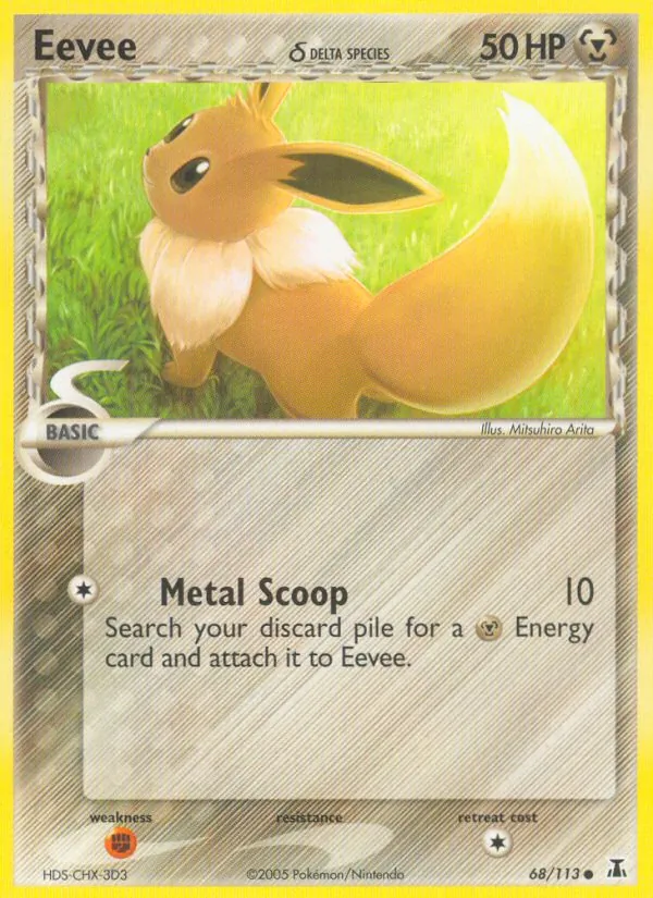 Eevee δ Delta Species 68/113