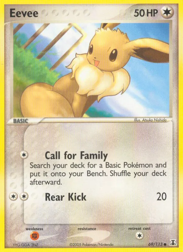 Eevee EX Specie Delta 69/113