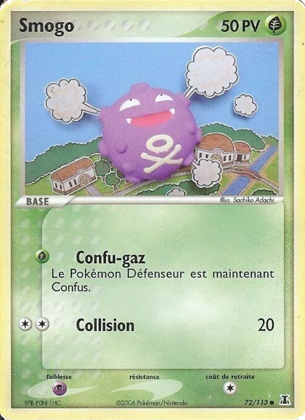 Smogo EX Espèces Delta 72/113