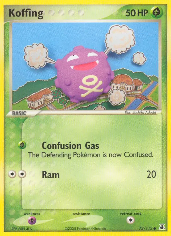 Koffing Delta Species 72/113