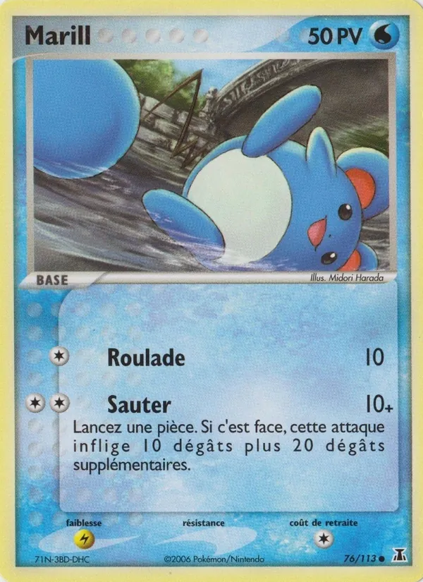 Marill EX Espèces Delta 76/113