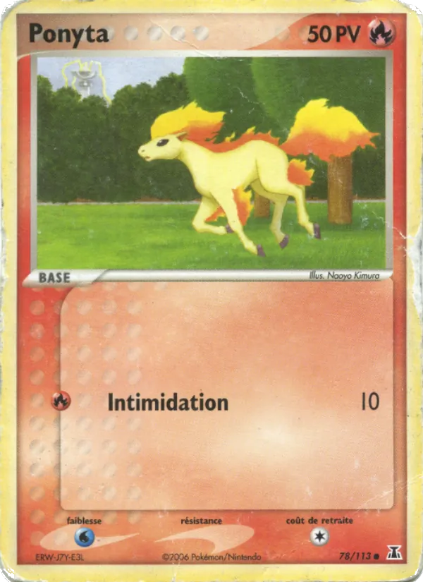 Ponyta EX Espèces Delta 78/113