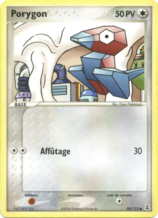 Porygon EX Espèces Delta 80/113