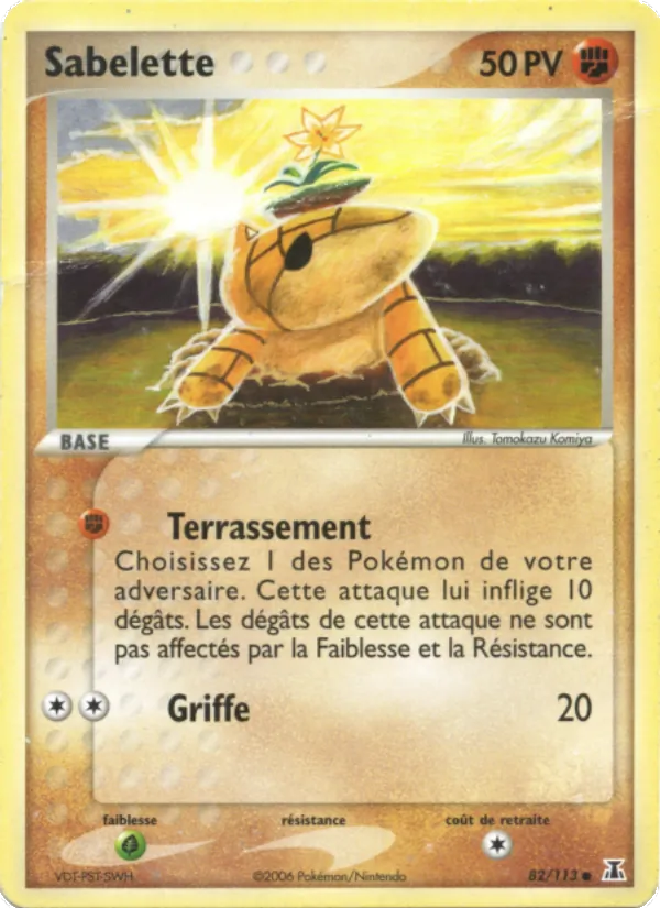 Sabelette EX Espèces Delta 82/113