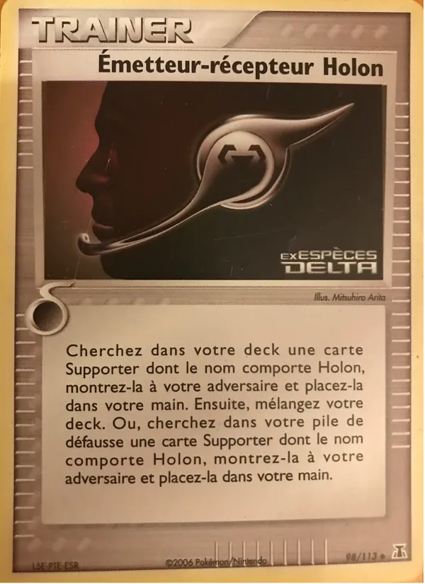 Émetteur-récepteur Holon EX Espèces Delta 98/113