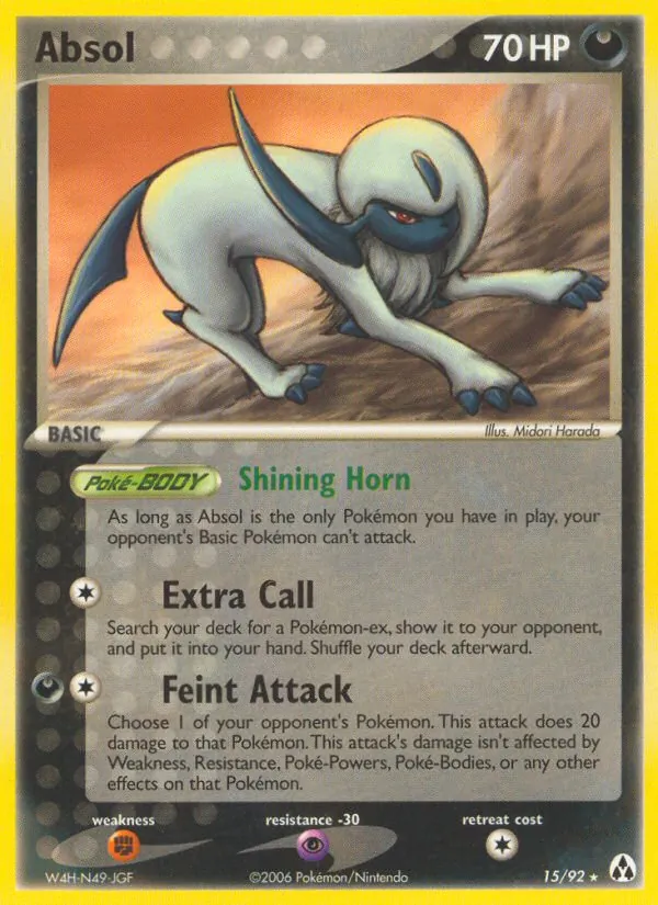 Absol EX Legend Maker 15/92