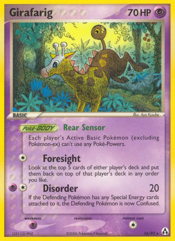 Girafarig Legend Maker 16/92