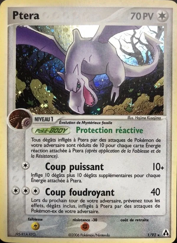 Ptéra EX Créateurs de légendes 1/92