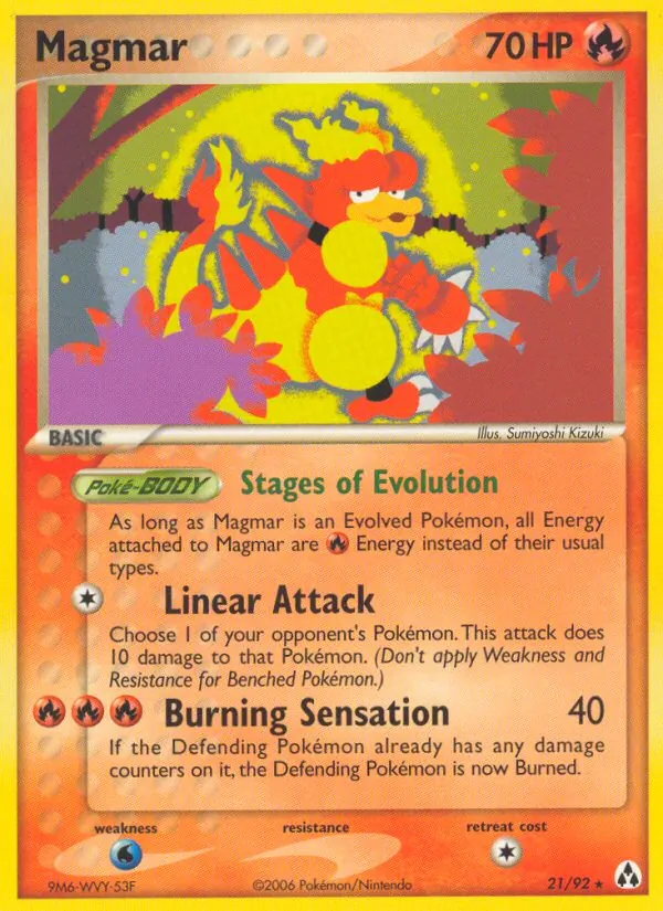 Magmar Legend Maker 21/92