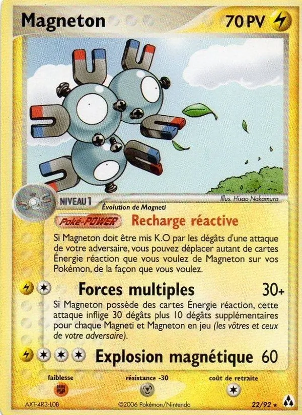 Magnéton EX Créateurs de légendes 22/92