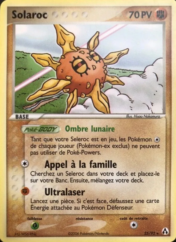 Solaroc EX Créateurs de légendes 25/92