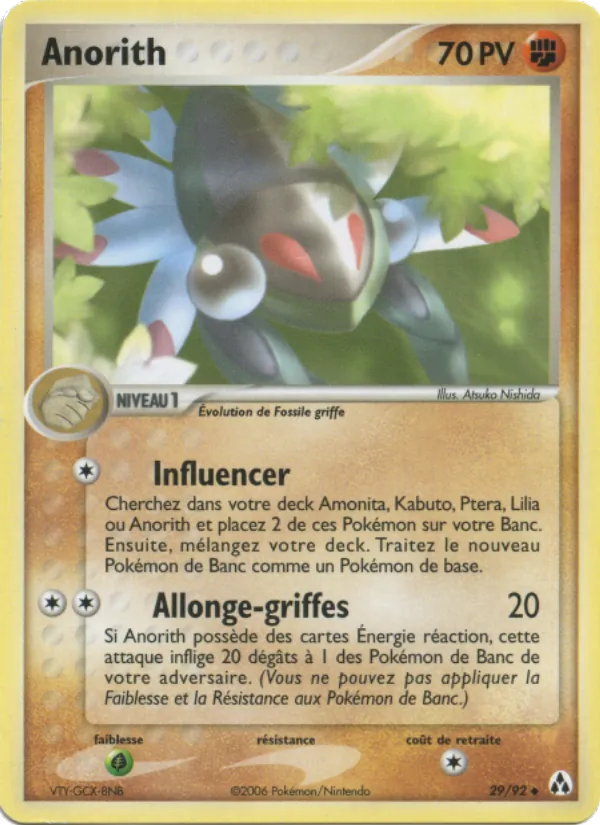 Anorith EX Créateurs de légendes 29/92