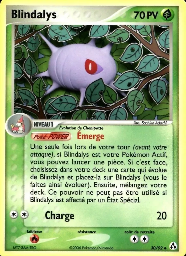 Blindalys EX Créateurs de légendes 30/92