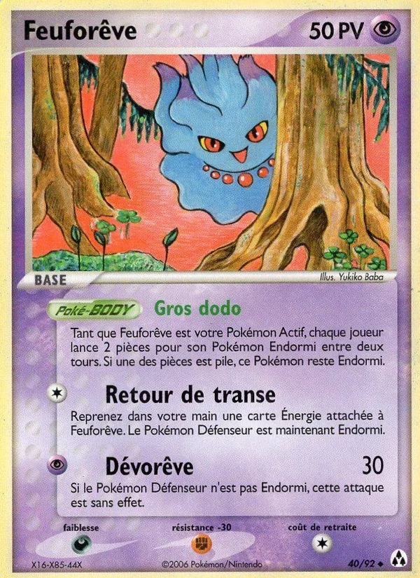Feuforêve EX Créateurs de légendes 40/92
