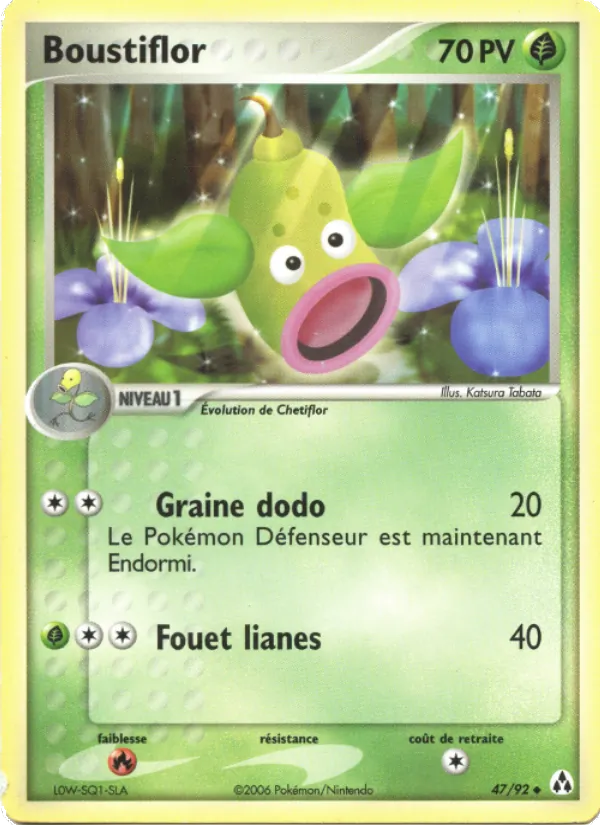 Boustiflor EX Créateurs de légendes 47/92