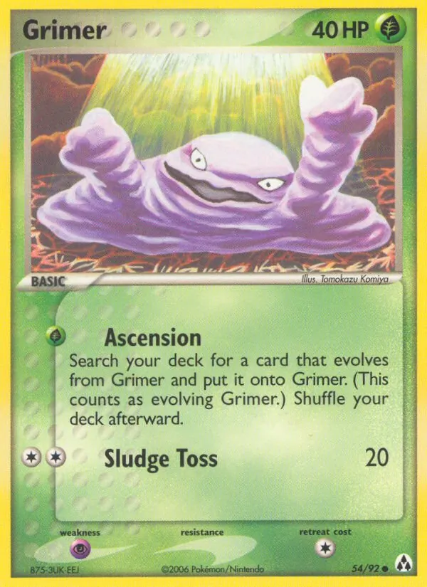 Grimer Legend Maker 54/92