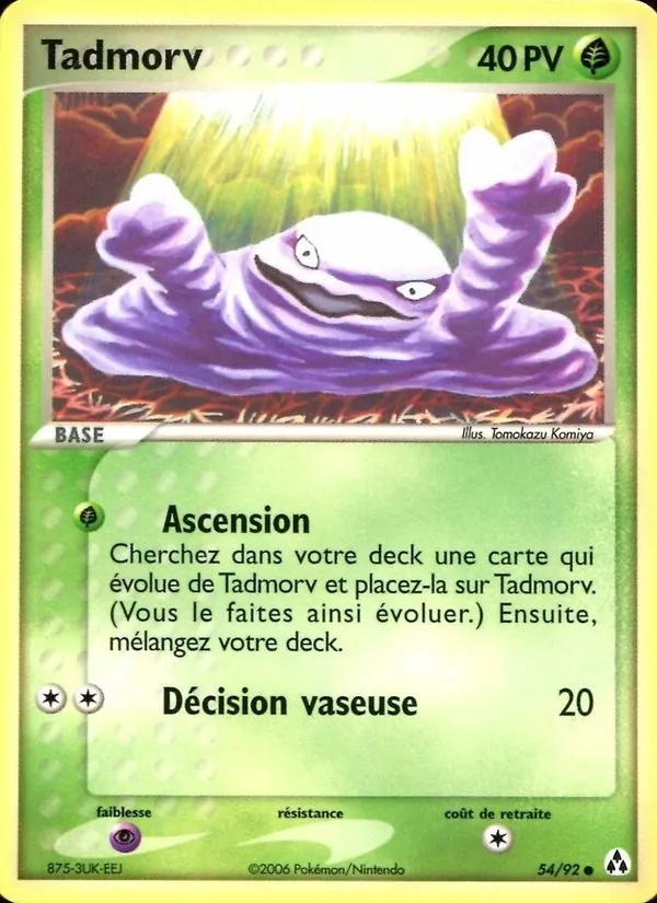 Tadmorv EX Créateurs de légendes 54/92