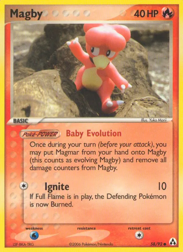 Magby Legend Maker 58/92