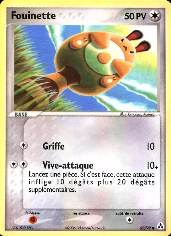 Fouinette EX Créateurs de légendes 62/92