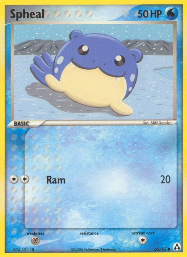 Spheal Legend Maker 65/92