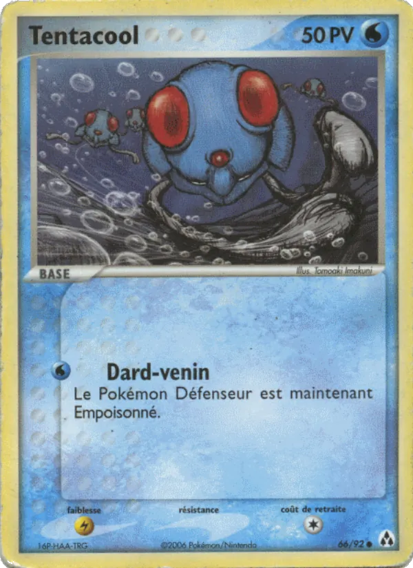 Tentacool EX Créateurs de légendes 66/92
