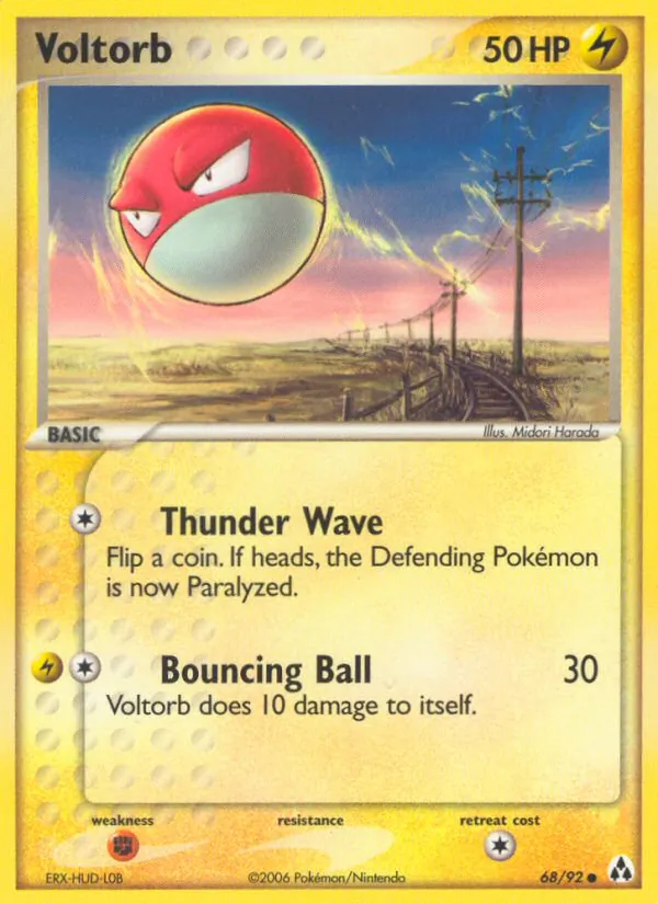Voltorb EX La Leggenda di Mew 68/92