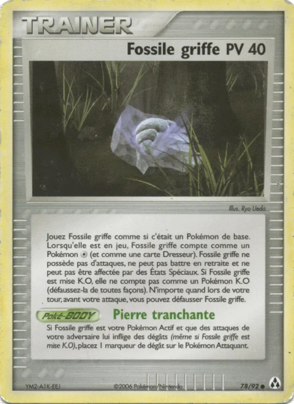 Fossile griffe EX Créateurs de légendes 78/92
