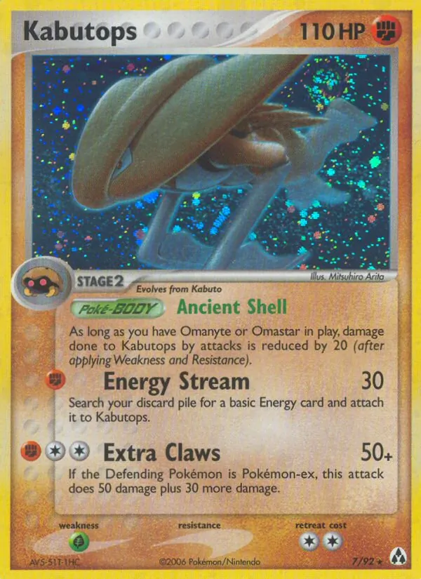 Kabutops Legend Maker 7/92