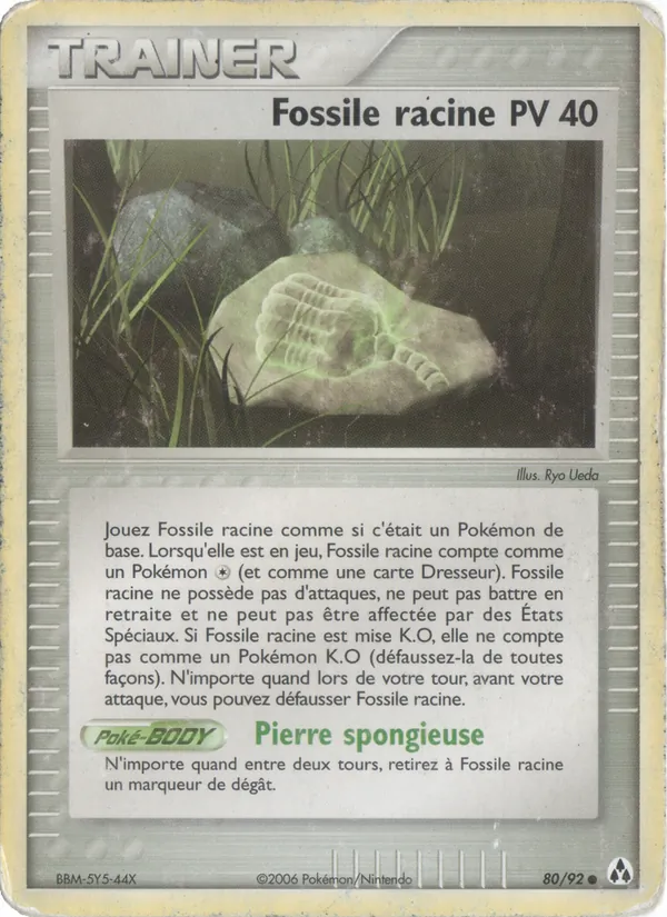 Fossile racine EX Créateurs de légendes 80/92