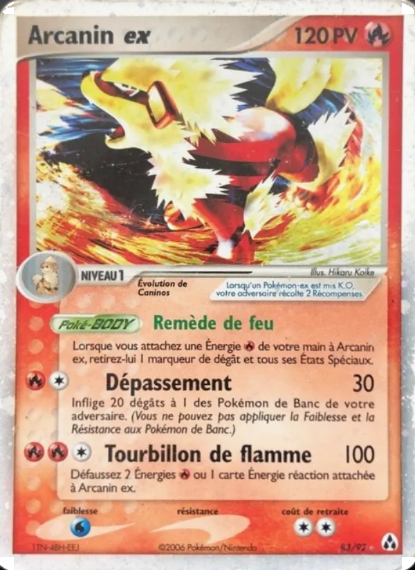 Arcanin ex EX Créateurs de légendes 83/92