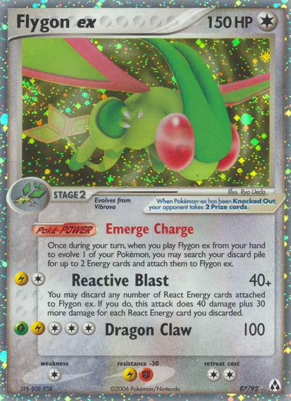 Flygon ex Legend Maker 87/92