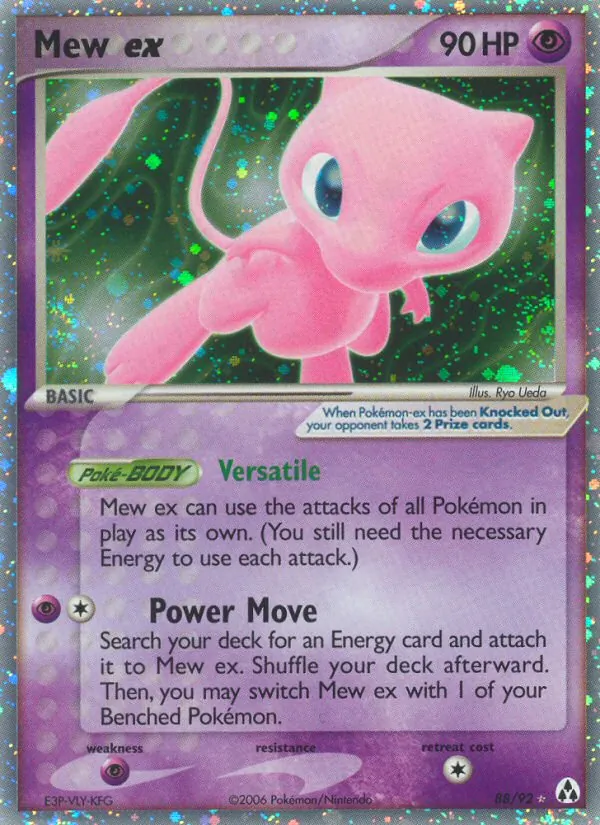 Mew ex Legend Maker 88/92