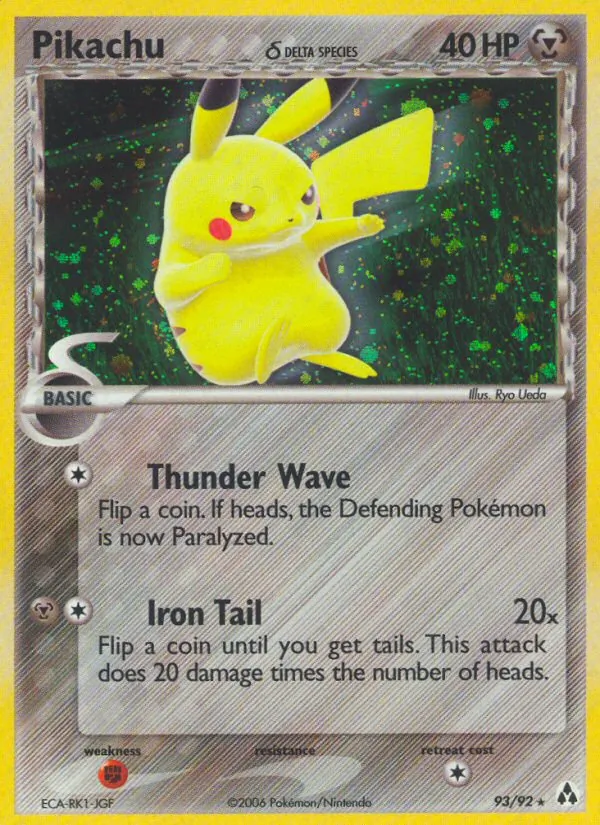 Pikachu δ Legend Maker 93/92