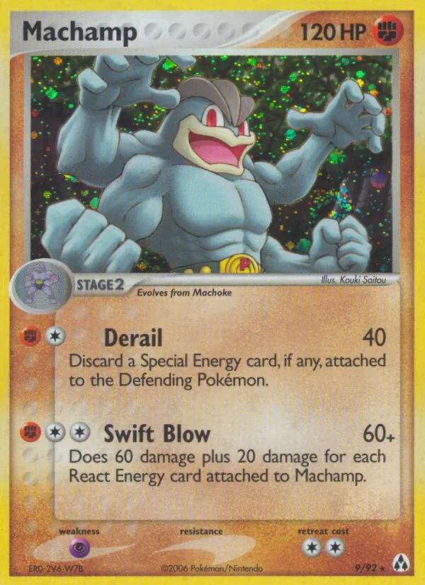 Machamp EX La Leggenda di Mew 9/92