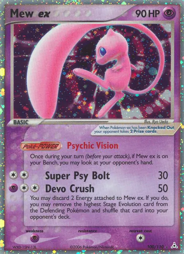 Mew ex EX Fantasmi di Holon 100/110