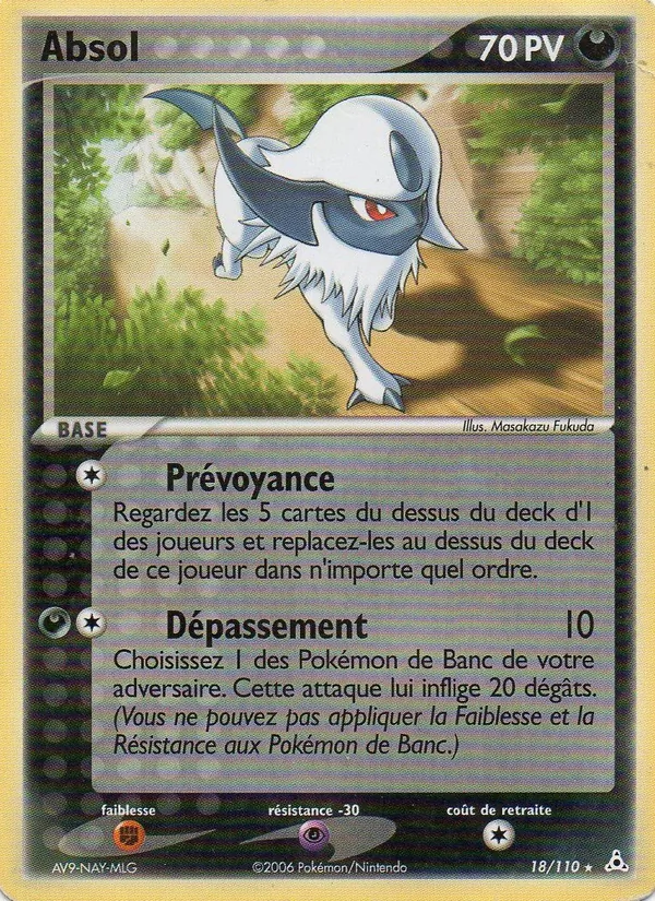 Absol EX Fantômes Holon 18/110