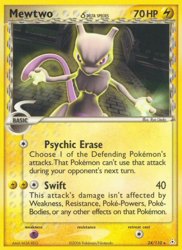 Mewtwo δ Holon Phantoms 24/110