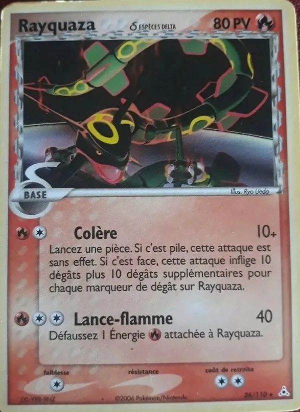 Rayquaza δ EX Fantômes Holon 26/110