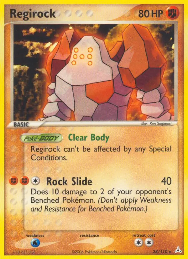 Regirock Holon Phantoms 28/110