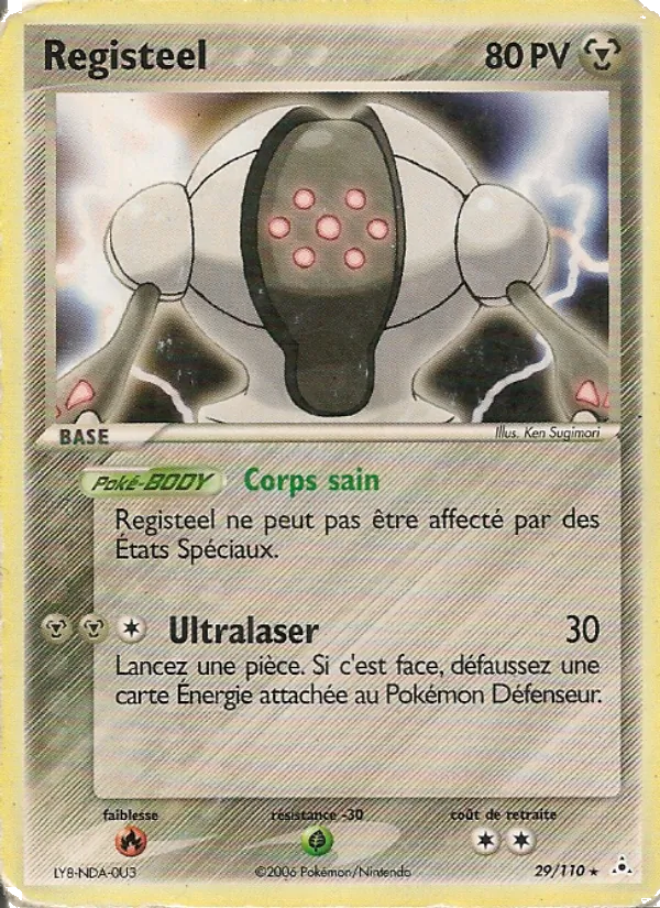 Registeel EX Fantômes Holon 29/110