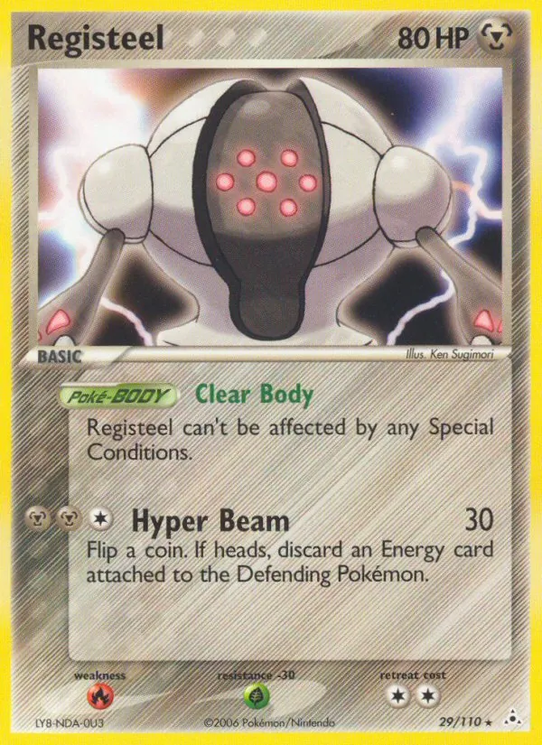 Registeel EX Fantasmi di Holon 29/110