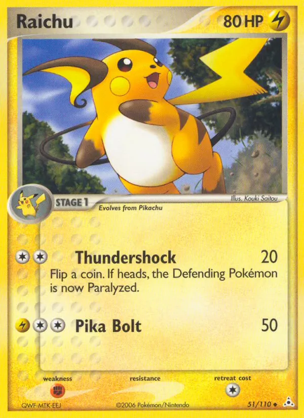 Raichu Holon Phantoms 51/110
