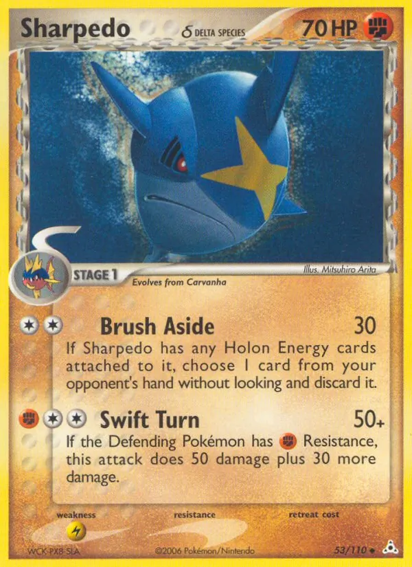 Sharpedo δ Holon Phantoms 53/110