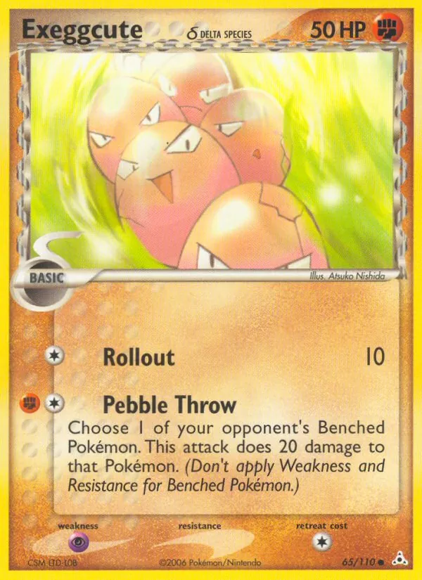 Exeggcute δ Holon Phantoms 65/110
