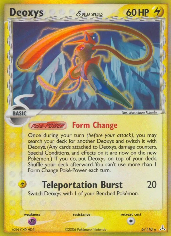 Deoxys δ Holon Phantoms 6/110