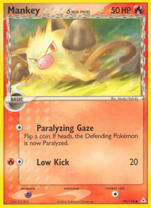 Mankey δ Holon Phantoms 70/110
