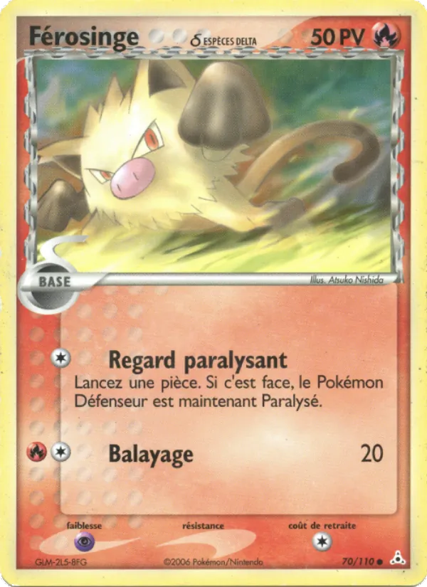 Férosinge δ EX Fantômes Holon 70/110