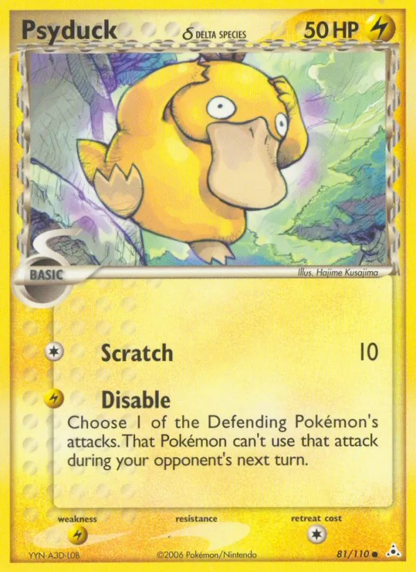 Psyduck δ EX Fantasmi di Holon 81/110