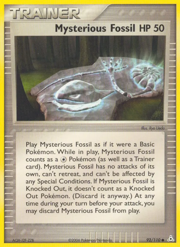 Geheimnis-Fossil EX Holon Phantoms 92/110
