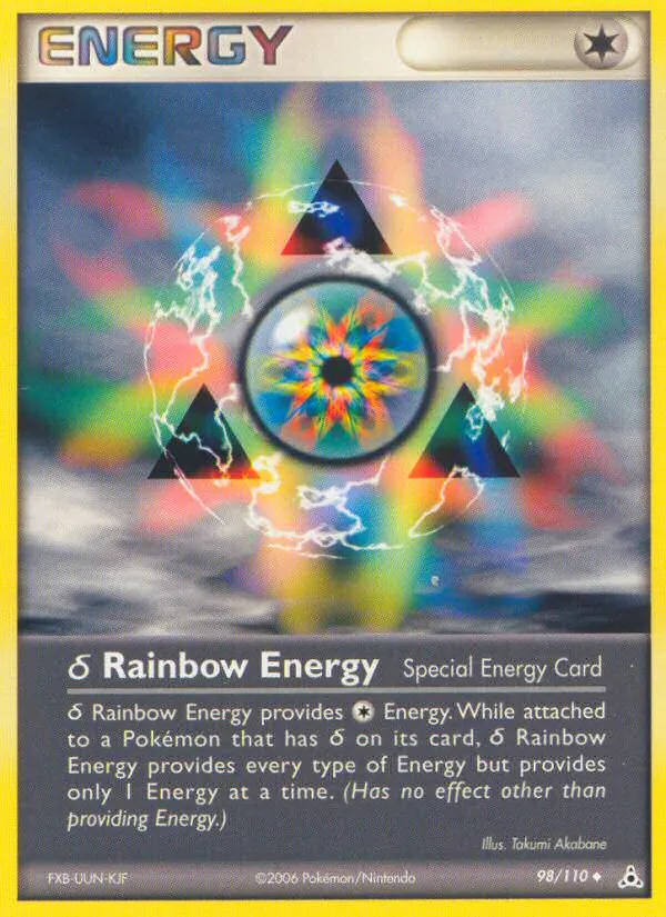 δ Rainbow Energy Holon Phantoms 98/110